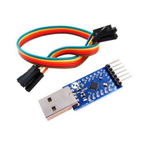USB CP2104 CP2102 UART TTL 6pin адаптер Arduino, фото №1