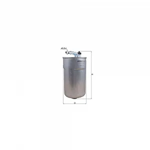 Паливний фільтр KNECHT KL 792 для GMC OPEL VAUXHALL GENERAL MOTORS - Фото 1