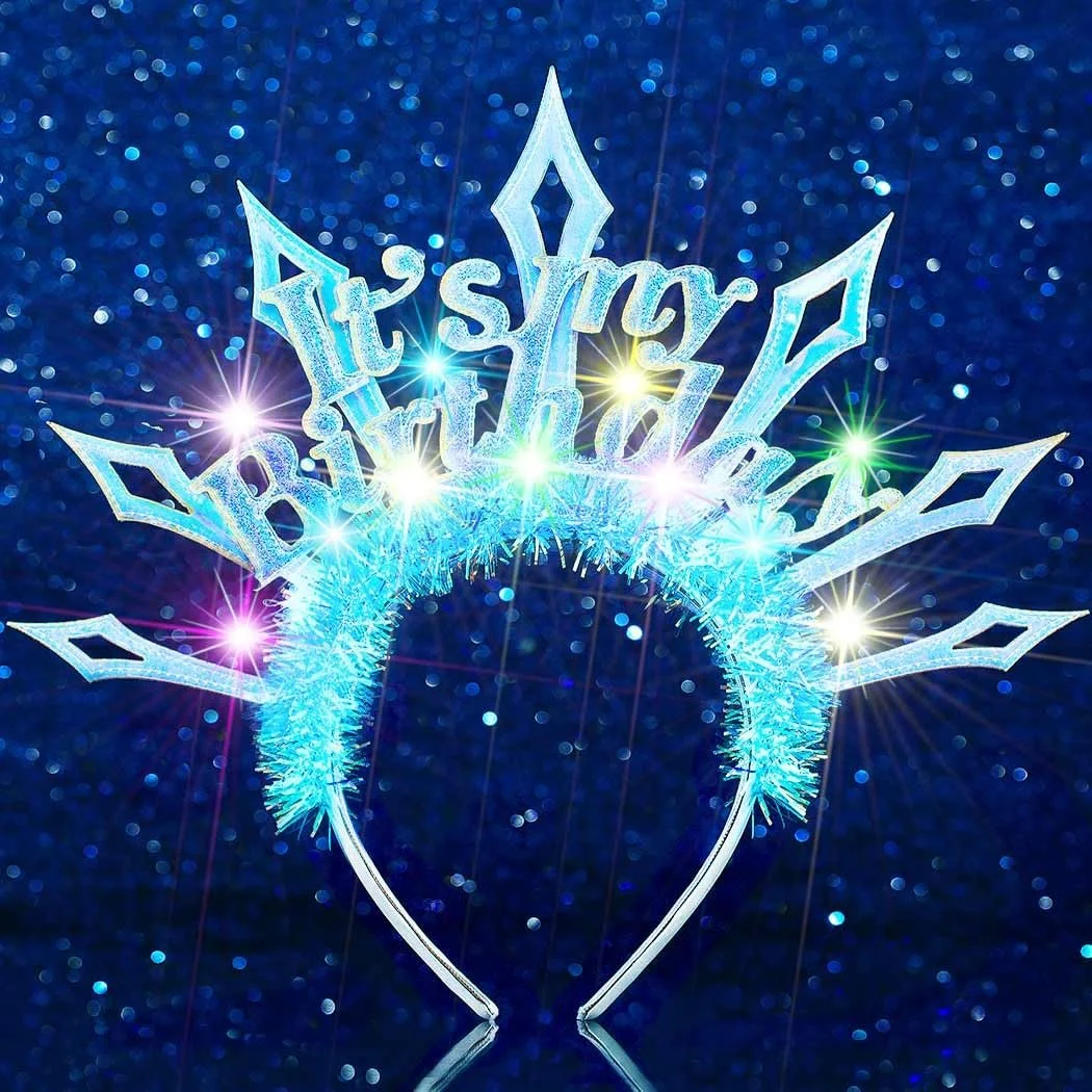 Світлодіодна Обруч на голову на день народження для фестивалю, фото №1