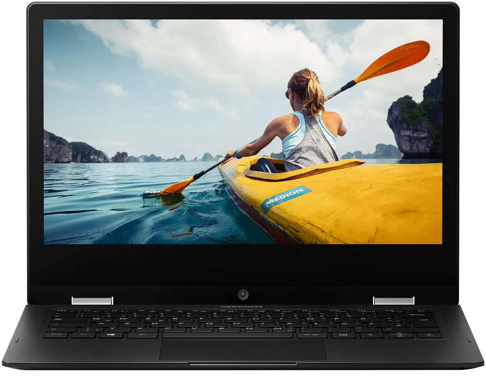 Сенсорний ноутбук 13.3" MEDION AKOYA E3221 Intel Celeron N4020 RAM 4GB SSD 128GB Win11 (UKR), фото №2