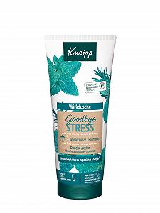 Гель для душа Kneipp Wirkdusche Goodbye Stress Увлажняющий с эфирными маслами розмарина и водной мяты Веганский 200 мл - Фото 1