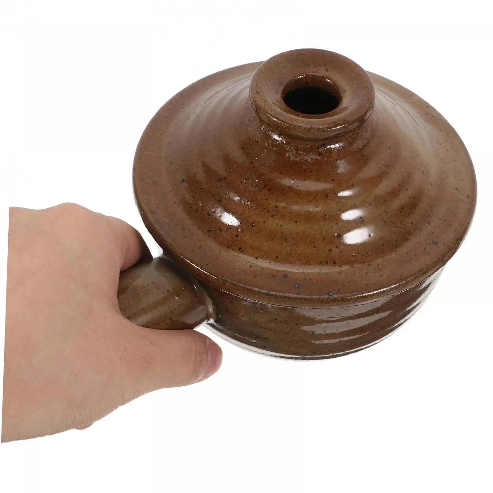 Набор кастрюль Alipis Ceramic 2 шт. для микроволновой печи с крышками, фото №4