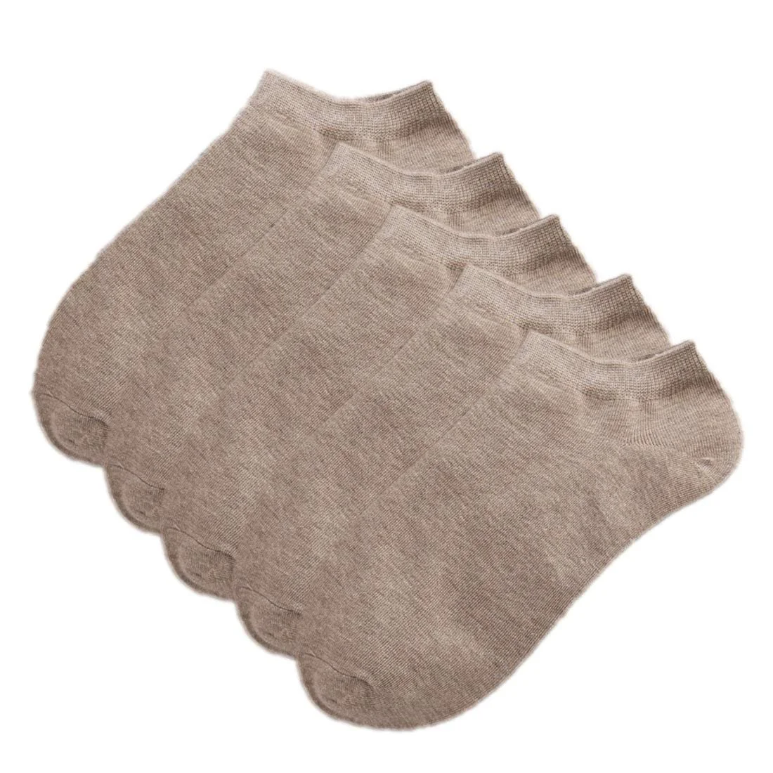 Жіночі шкарпетки-слідки короткі 5 пар Бамбукові, фото №1