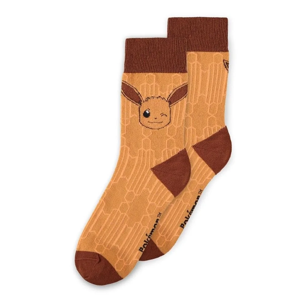Носки Pokémon Eevee Evolution Женские Разноцветные, фото №3 Носки Pokémon Eevee Evolution Женские Разноцветные, фото №3