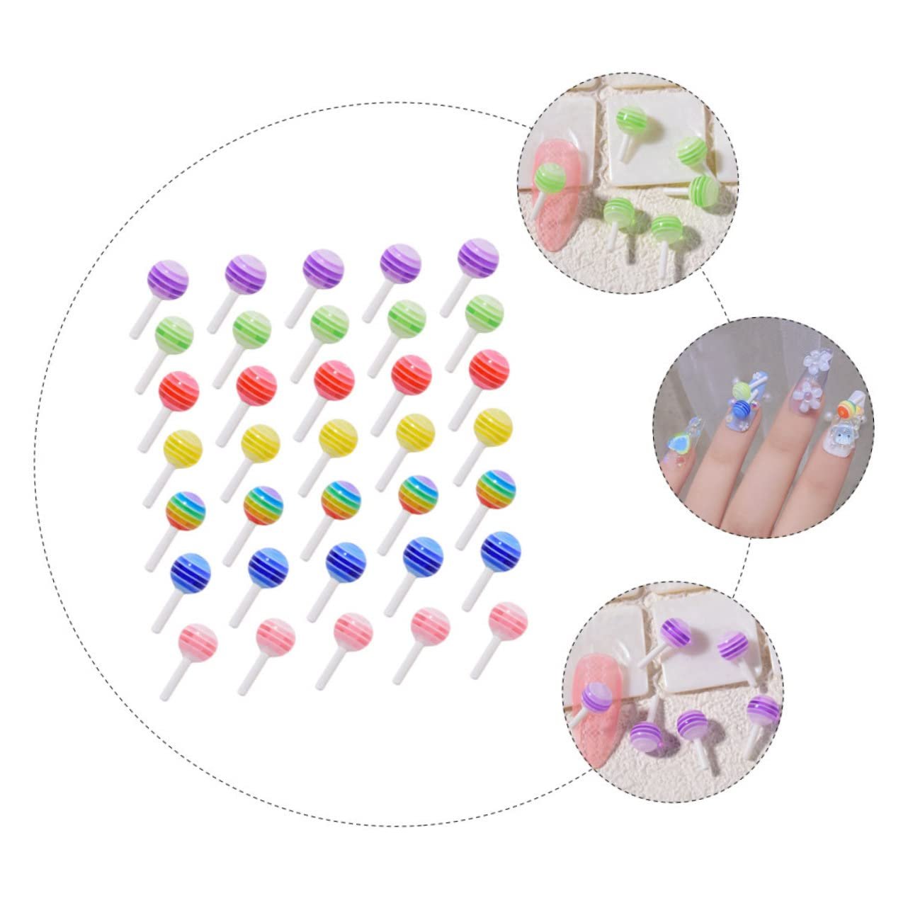 Украшения для ногтей Пачка 100 шт. Подвески-леденцы для ногтей Резиновое покрытие для ногтей Девичьи украшения Миниатюрные сахарные трости Стразы Смола 3D Конфеты, фото №9 Украшения для ногтей Пачка 100 шт. Подвески-леденцы для ногтей Резиновое покрытие для ногтей Девичьи украшения Миниатюрные сахарные трости Стразы Смола 3D Конфеты, фото №9