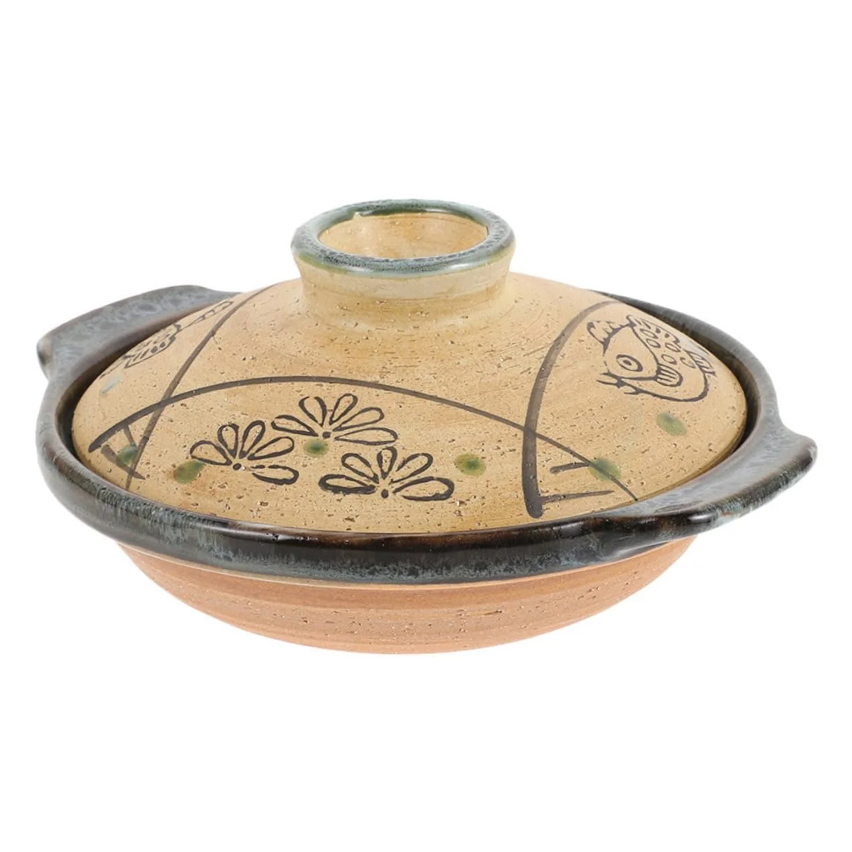 Керамический горшок VICASKY японский термостойкий, фото №1