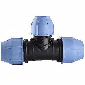 Трійник редукційний ПНД Vsplast 63*50*63 3004 - Фото 1