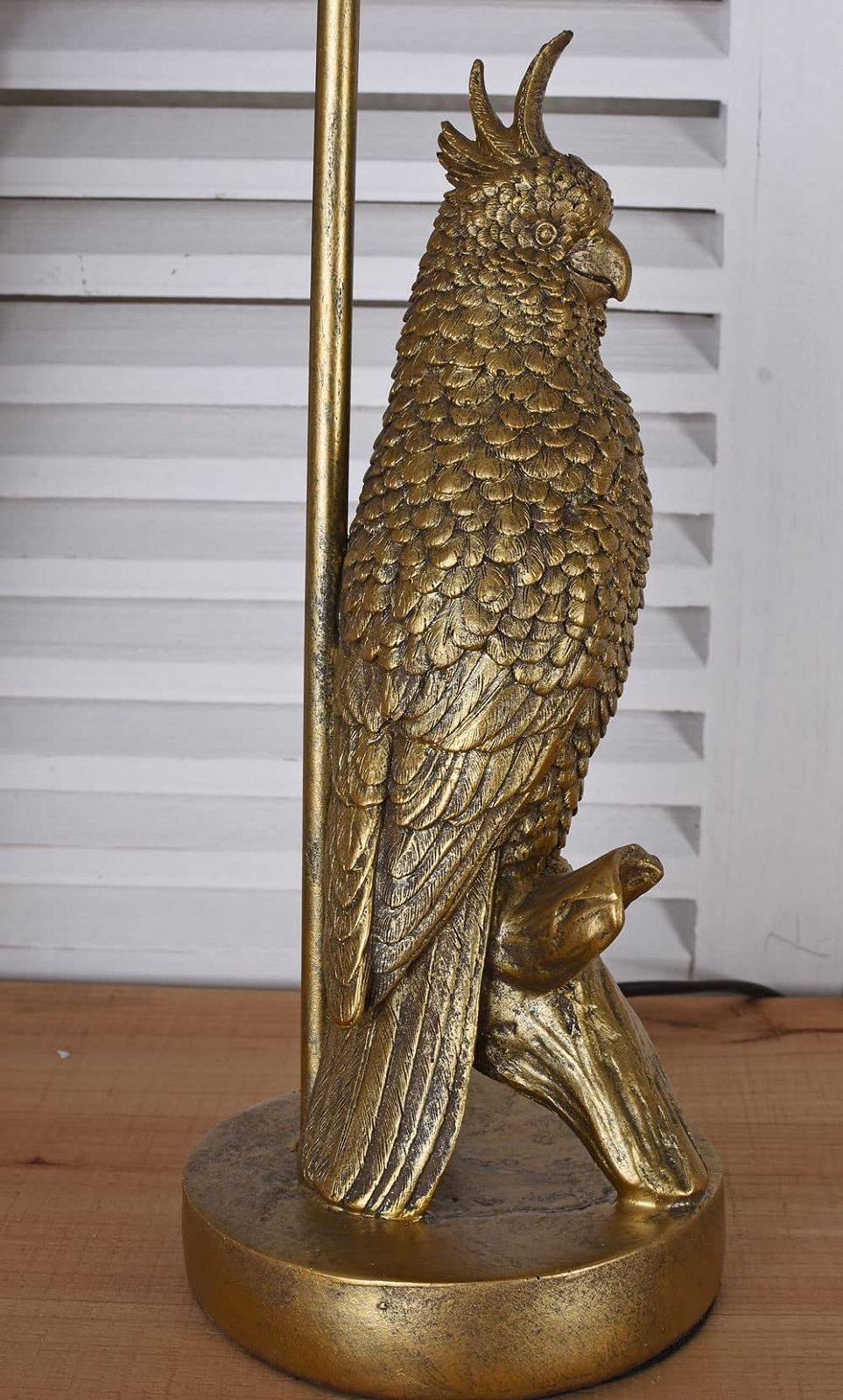 Настольная лампа Palazzo Parrot Cockatoo cw268 58 см, фото №5