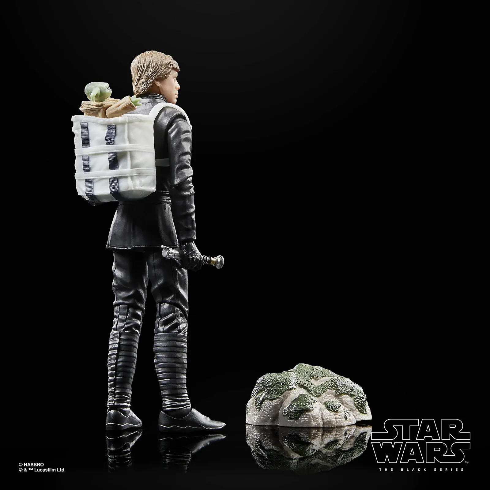 Набор коллекционных фигурок Star Wars The Black Series Luke Skywalker & Grogu 15 см, фото №9