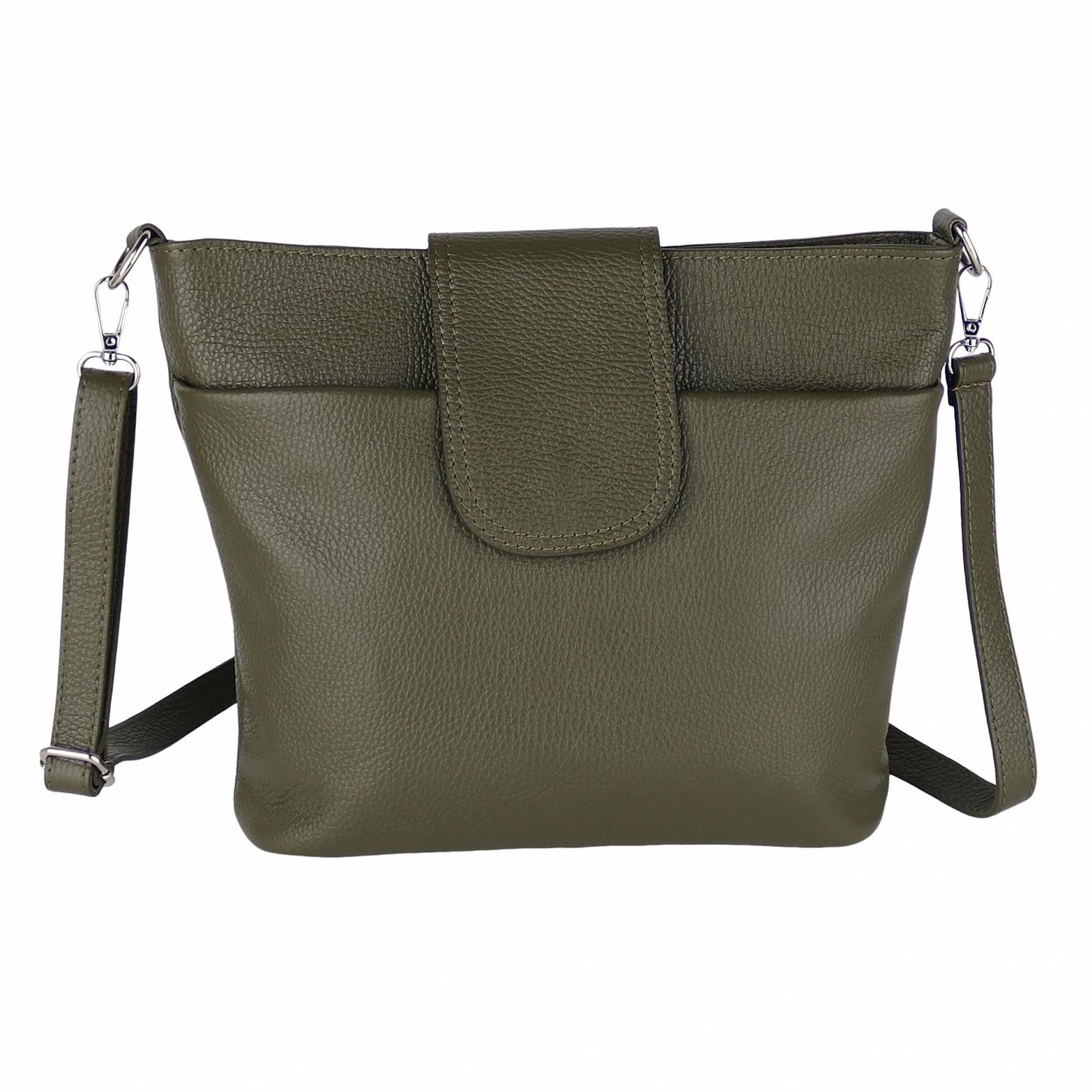 Сумка женская MIRROSI, натуральная кожа, сделано в Италии, стиль бохо, 30 x 24.50 x 9 см (Ш x В x T), много места для хранения, фото №4