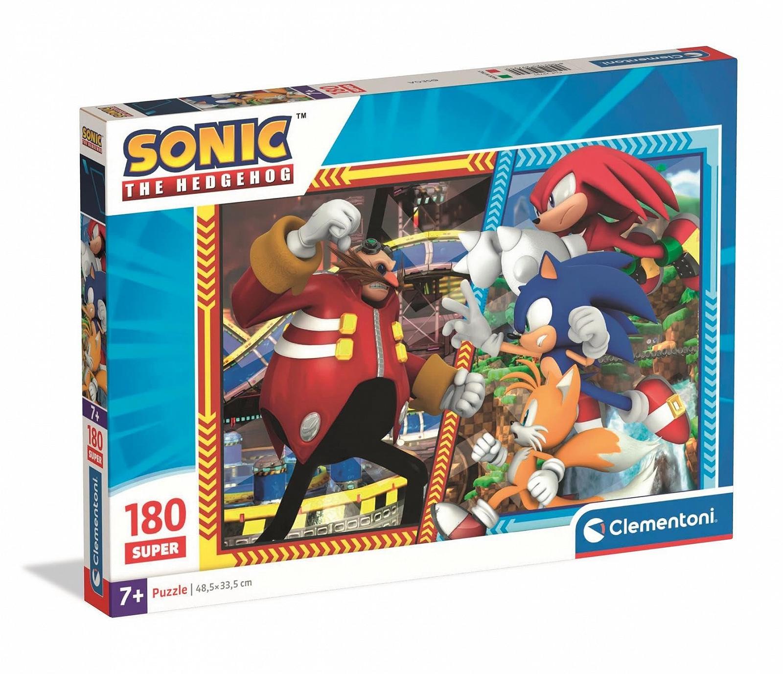 Пазл Clementoni Sonic 29795 180 елементів для дітей 7–9 років, фото №1