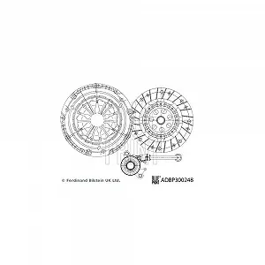Комплект зчеплення BLUE PRINT ADBP300248 для RENAULT - Фото 1