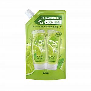 Гель для душа Duschdas Limette & Minze сменный блок 500 мл 1 шт. - Фото 1