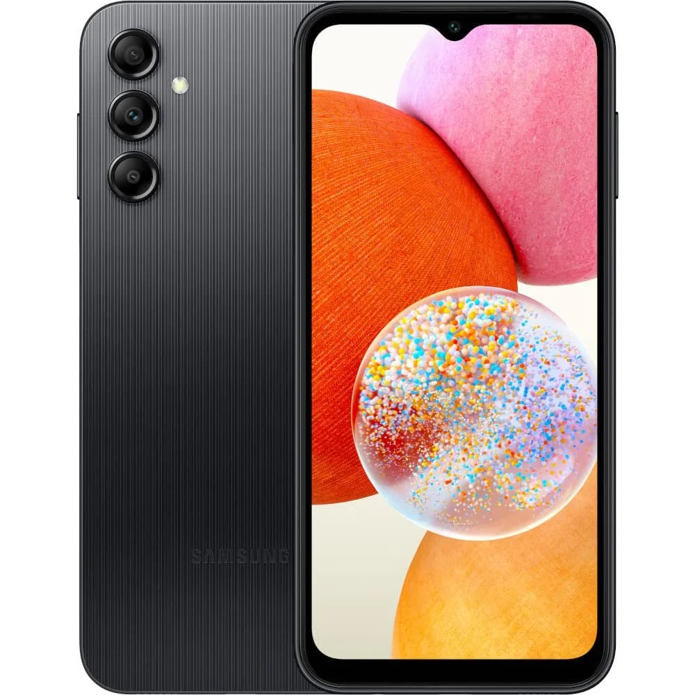 Смартфон Samsung Galaxy A14 A145 4/64GB Black, фото №1 Смартфон Samsung Galaxy A14 A145 4/64GB Black, фото №1