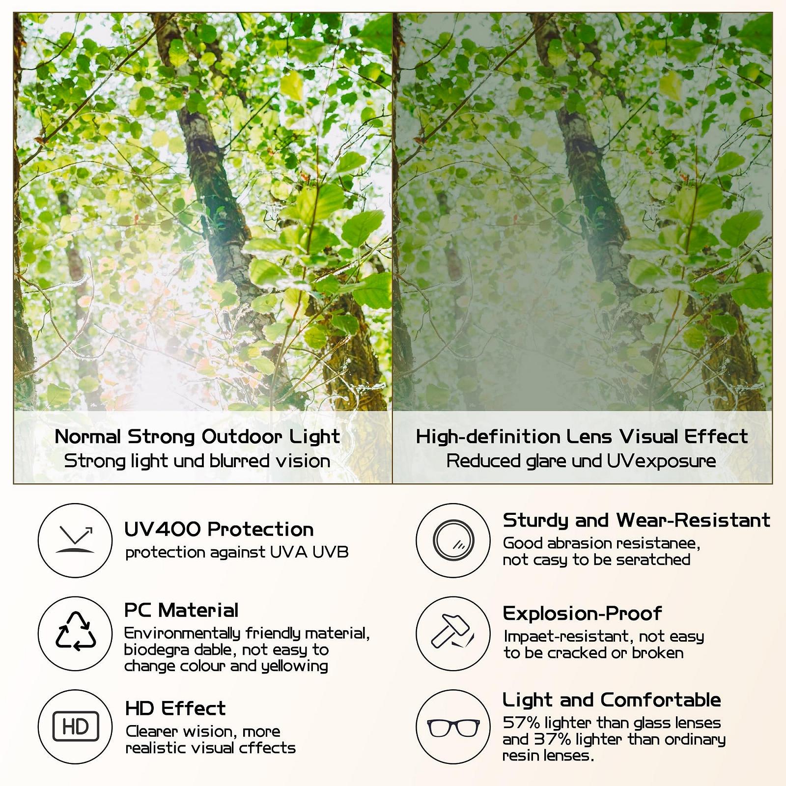 Солнцезащитные Очки GoaePode Ретро Овальные Металлические Золотая Оправа, фото №7