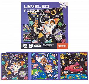 Магнітний пазл Homewit Космос 3-в-1 75 елементів 20-25-30 деталей - Фото 1