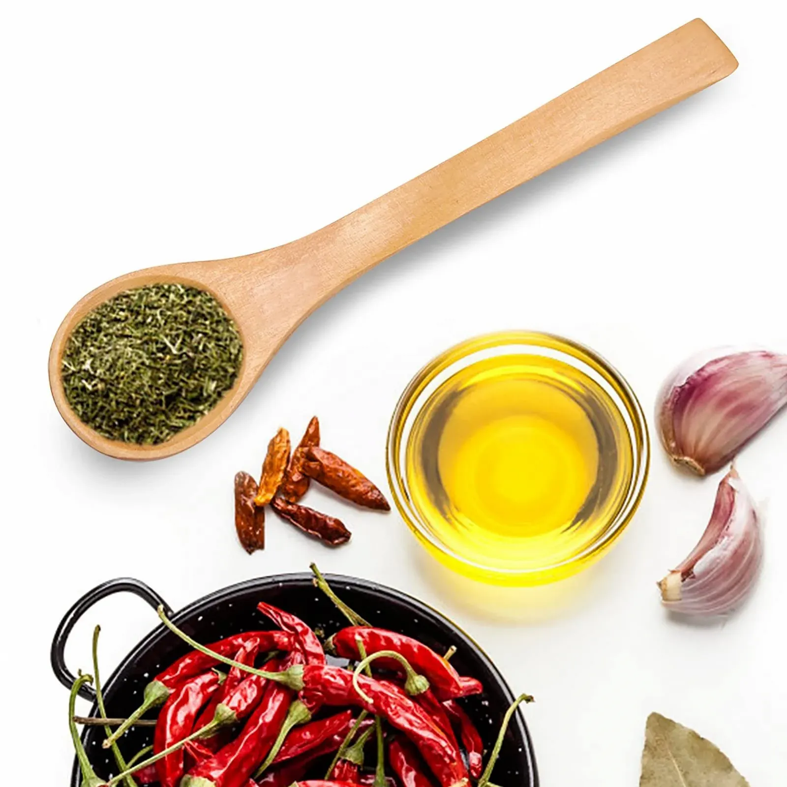 Ложка Деревʼяна Міні 30 шт., фото №9