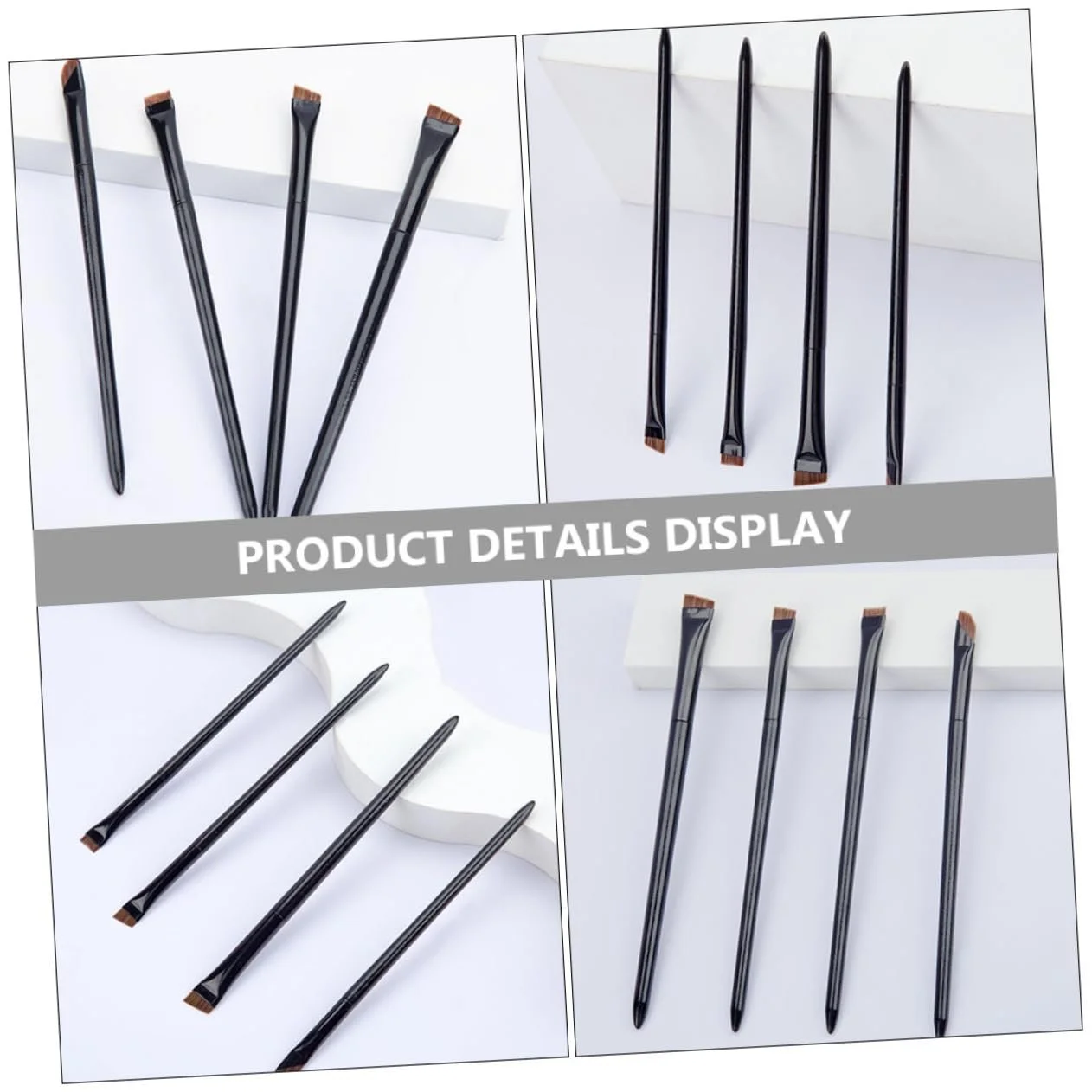 Набор кистей для бровей и подводки глаз POPETPOP, фото №4