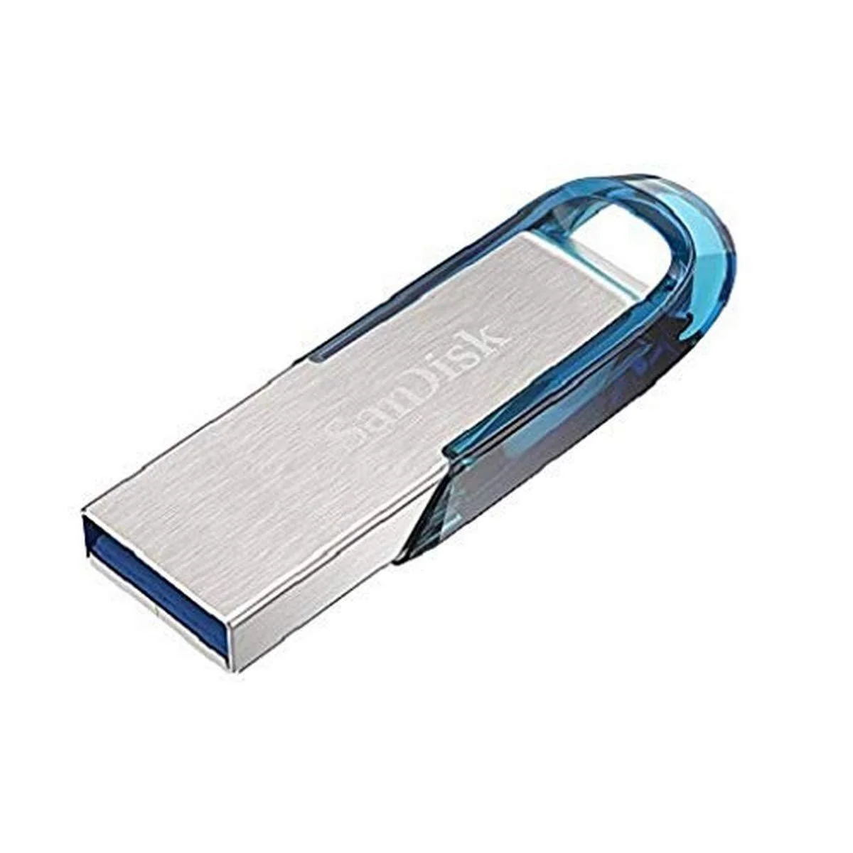 USB-флеш-накопичувач SanDisk Ultra Flair 64GB USB 3.0 130 МБ/с Blue, фото №1