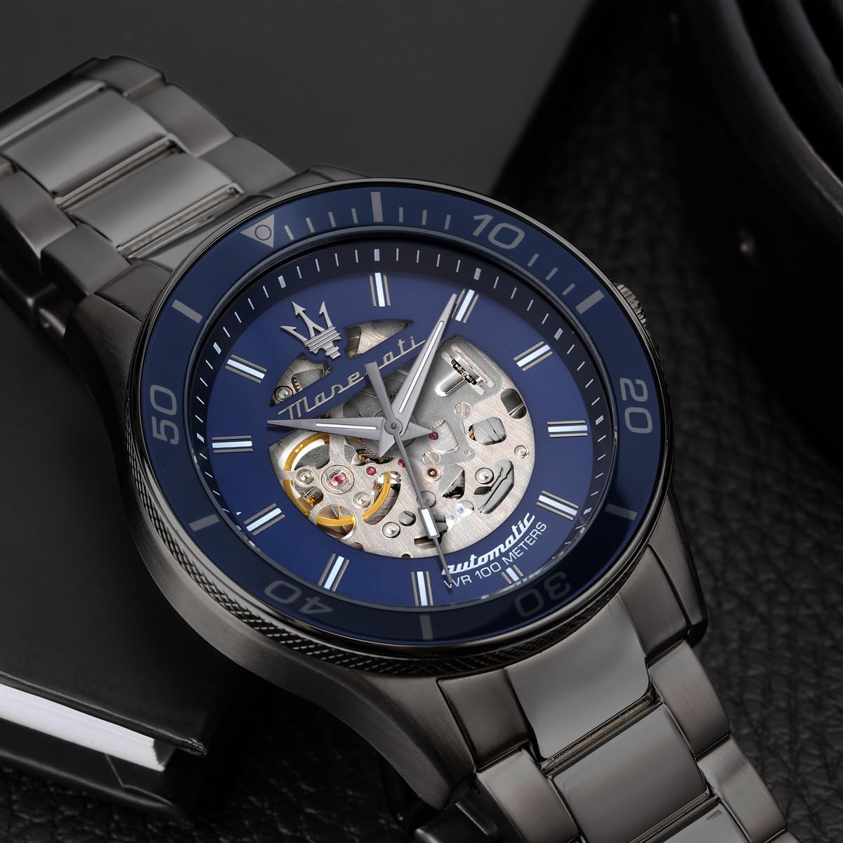 Чоловічий годинник Maserati Sfida Automatic 44 мм, фото №5