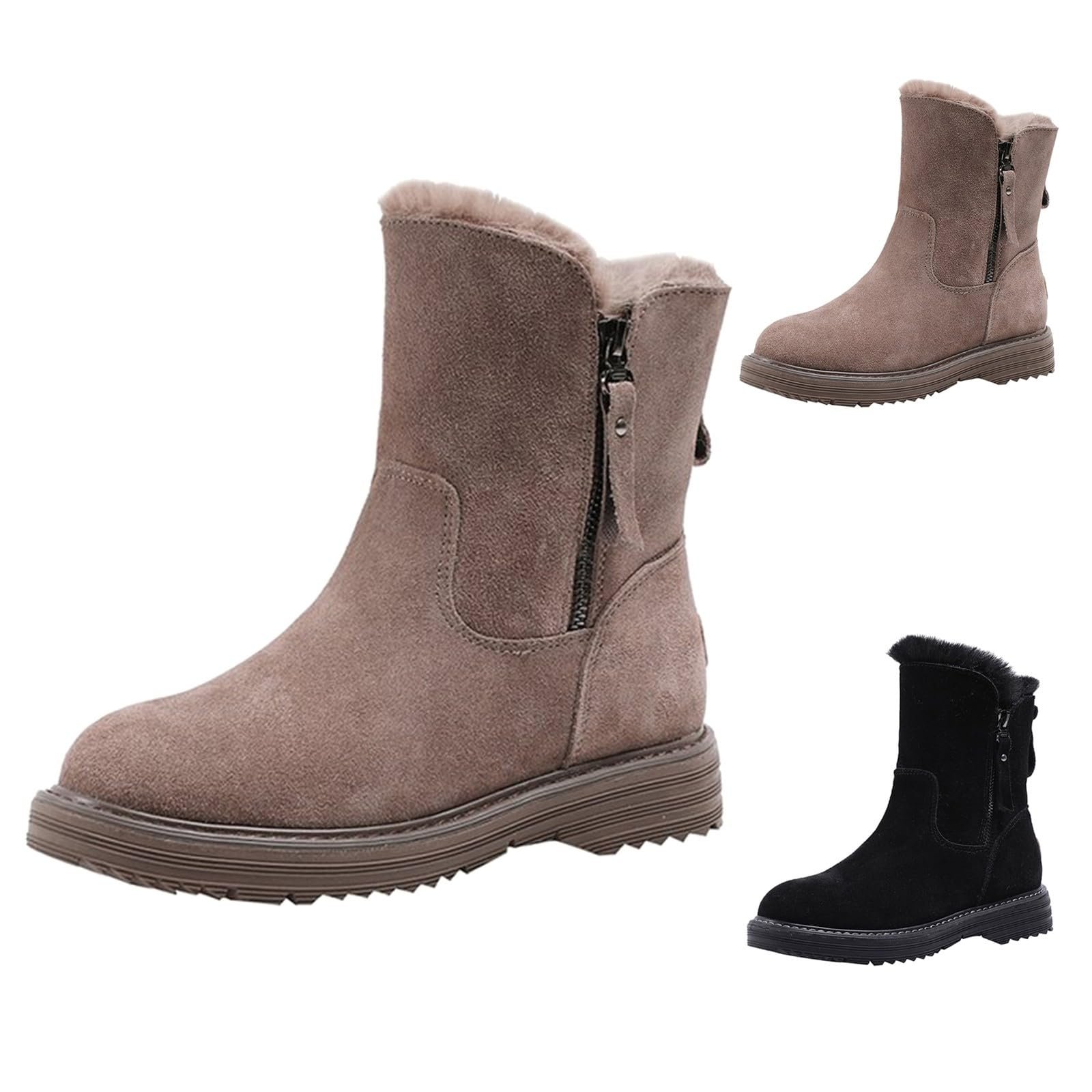 Чоботи зимові Surttan Жіночі на підкладці з каблуком, фото №4