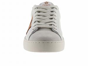 Низкие Кеды Victoria Berlin Кожа и Контрастные Детали и Сплит Кожа Носок 1126142 synthetic.ua - Фото 1