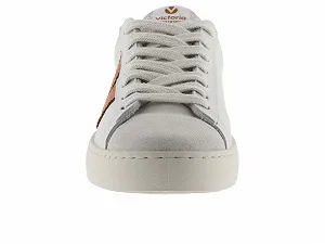 Кеды Victoria Berlin Кожа и Контрастные Детали и Сплит Кожаный Носок 1126142 synthetic.ua - Фото 1