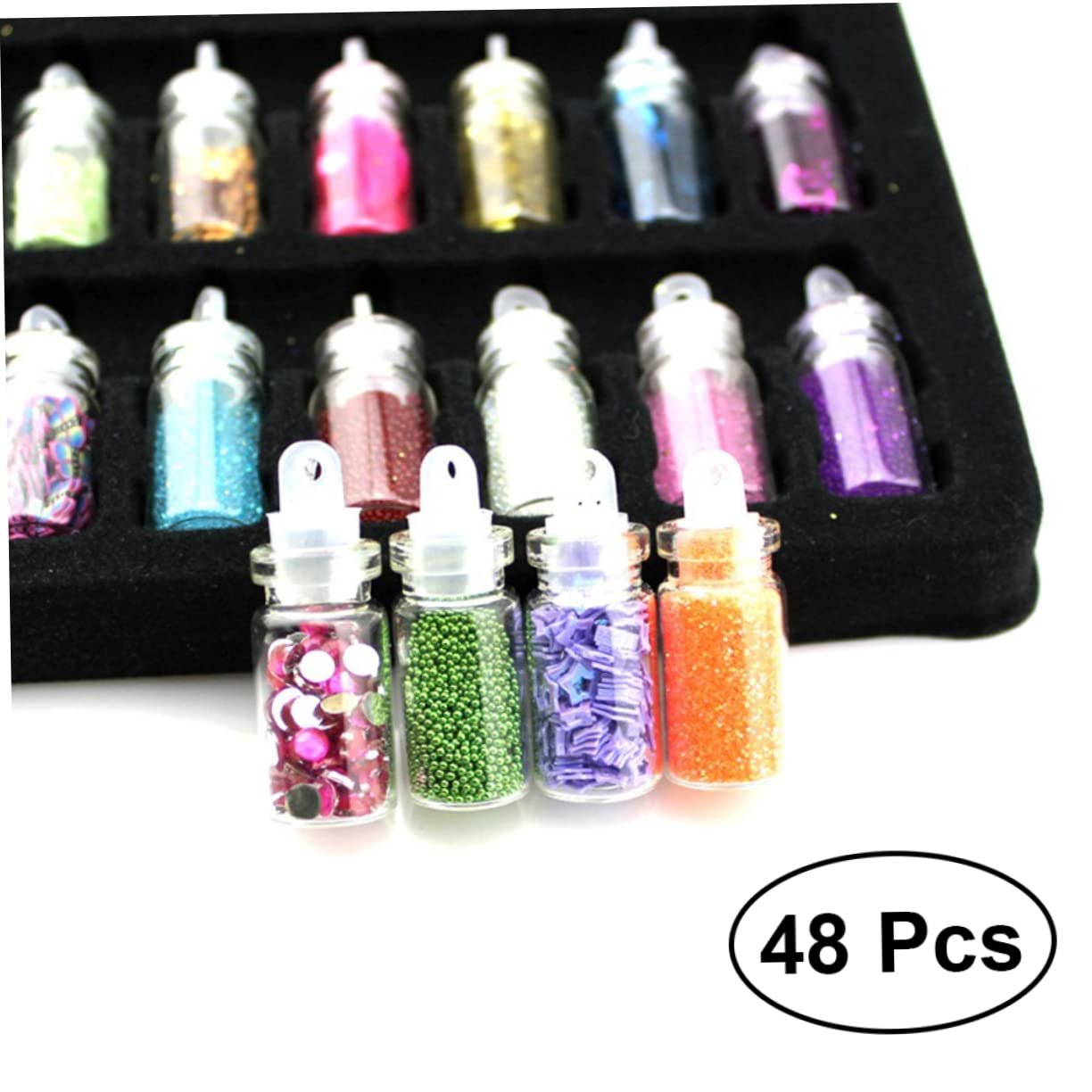 Прикраса для нігтів Beavorty Планета Набір шармів 48 шт., фото №2