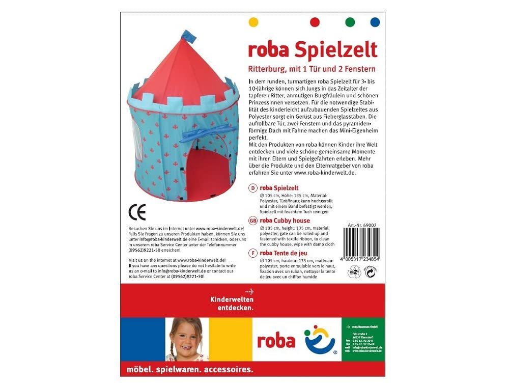 Ігровий Намет Roba Дитячий Замок з Чохлом, фото №3