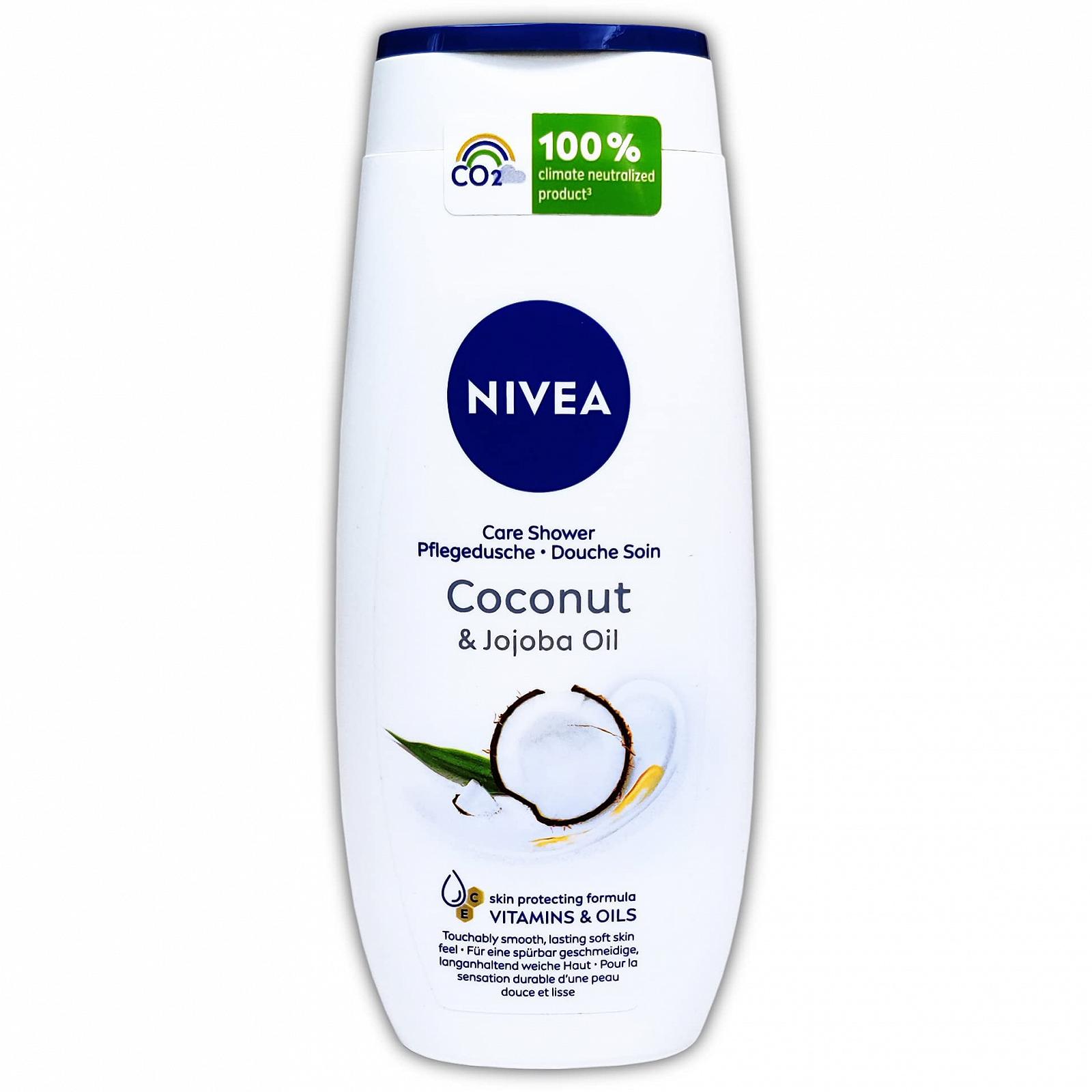 Гель для душа Nivea Coconut & Jojoba Oil 3 x 250 мл, фото №1