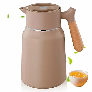 Термос-кавник 1.5 л, з нержавіючої сталі, термічна подвійна вакуумна ізоляція - Фото 1