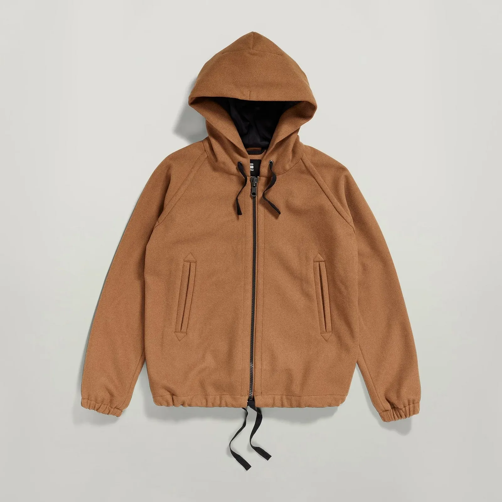 Жіноча куртка-толстовкаG-Star Wool Hoody Jacket Oxide Ocre - S, фото №4