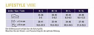 Компрессионные гольфы COMPRESSANA Lifestyle Vibe для икр, высокая поддержка, примерно 15-20 мм рт. ст. для досуга, путешествий, спорта и работы - 1 пара synthetic.ua - Фото 1