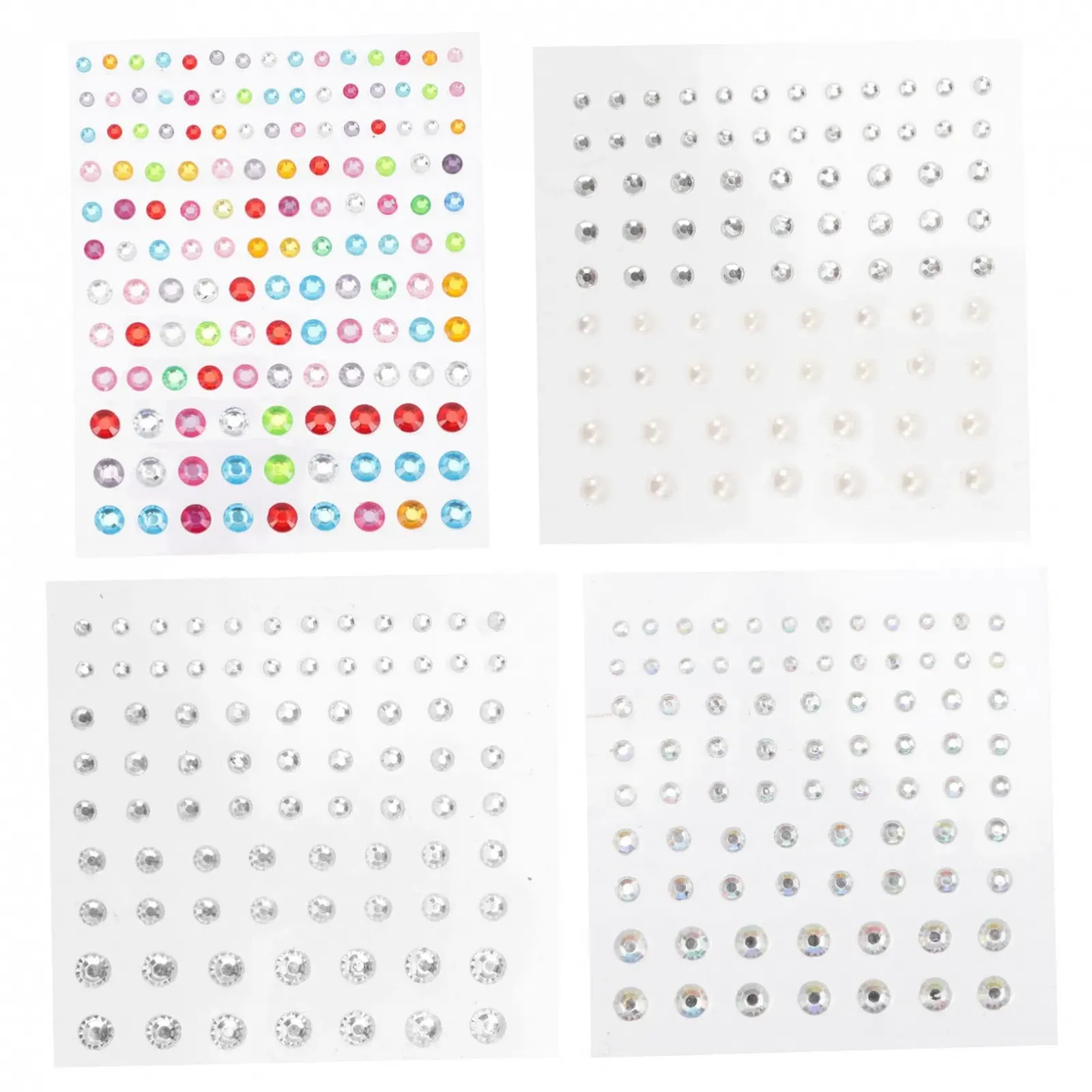 Набір страз для макіяжу Mikinona наклейки без слідів, легкі прикраси тіла та нігтів, фото №1