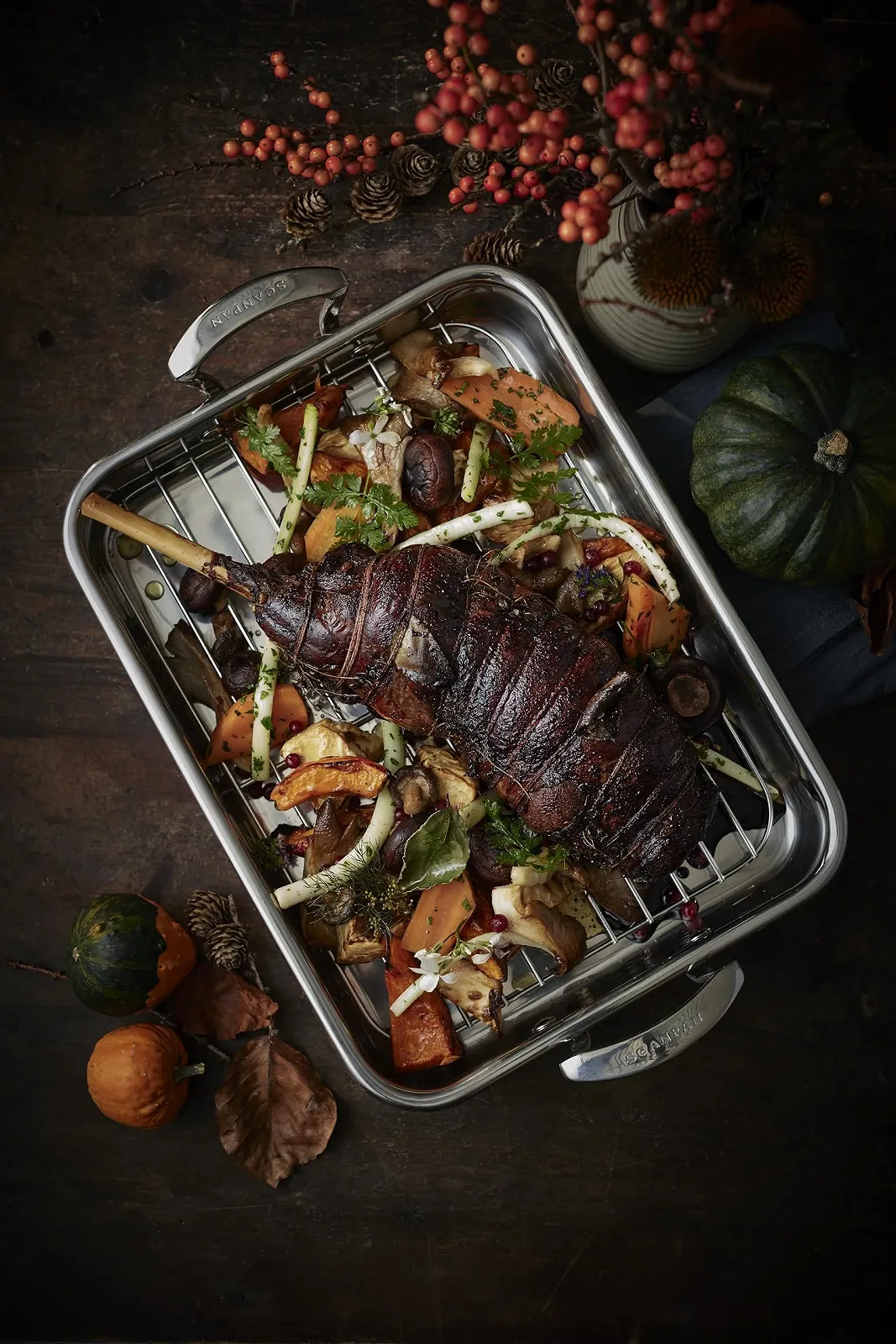 Форма для запікання Scanpan Impact 43 x 28 см 4.5 л з решіткою Нержавіюча сталь, фото №8 Форма для запікання Scanpan Impact 43 x 28 см 4.5 л з решіткою Нержавіюча сталь, фото №8