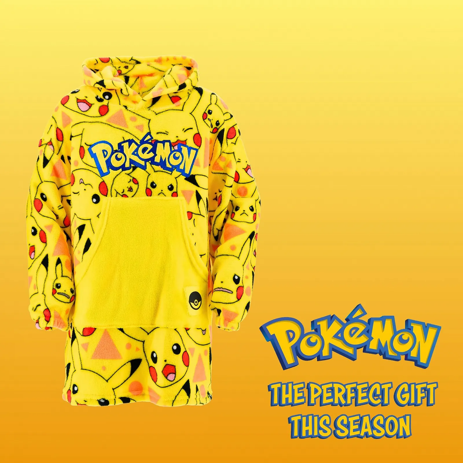 Толстовка для хлопчиків Pokemon з капюшоном, м'який флісовий плед, фото №7 Толстовка для хлопчиків Pokemon з капюшоном, м'який флісовий плед, фото №7