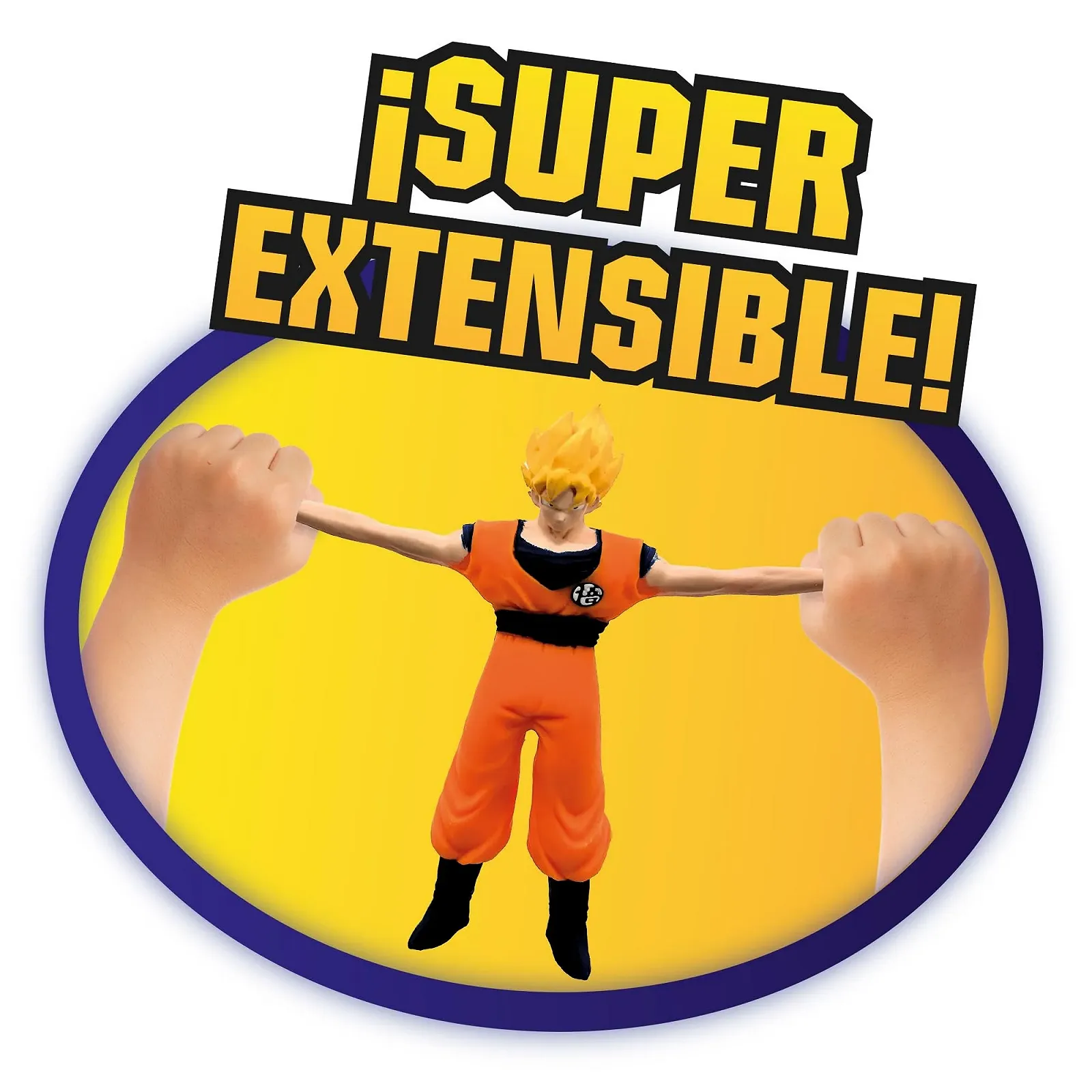 Фигурка Bizak Monsterflex Dragon Ball Goku Blue Super Saiyan эластичная 25 см, фото №4 Фигурка Bizak Monsterflex Dragon Ball Goku Blue Super Saiyan эластичная 25 см, фото №4