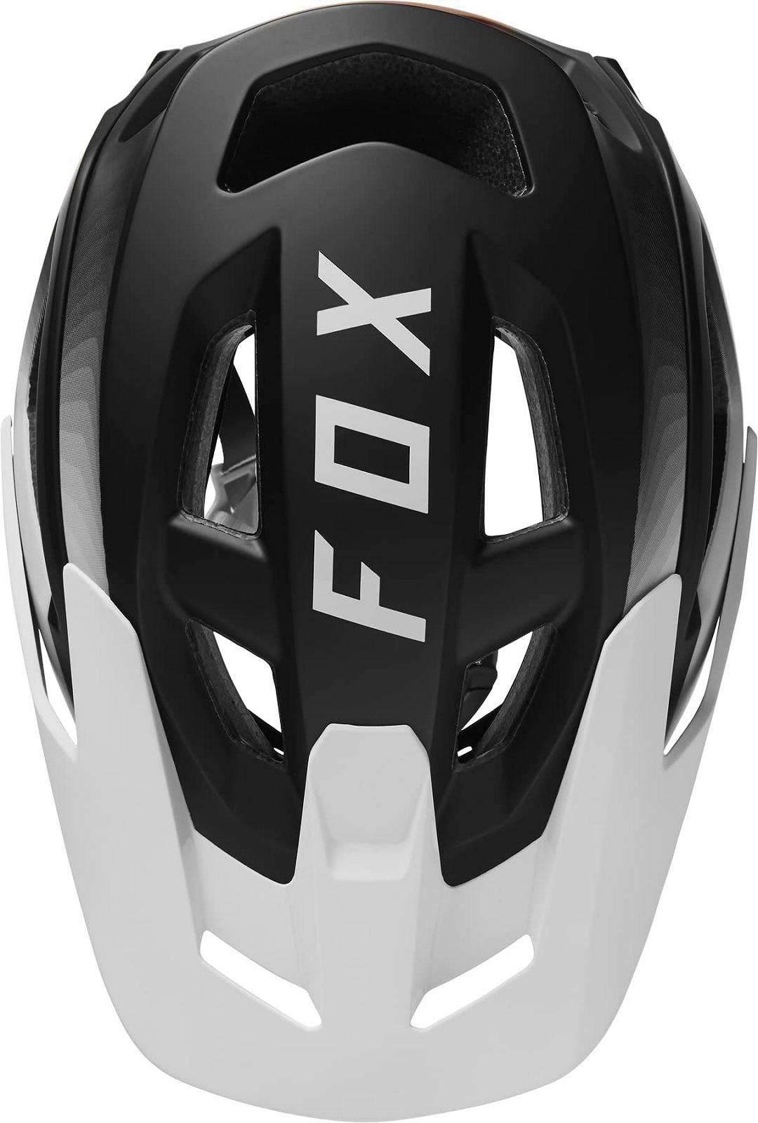 Шлем MTB Fox Speedframe Pro Fade Enduro, черный, фото №3