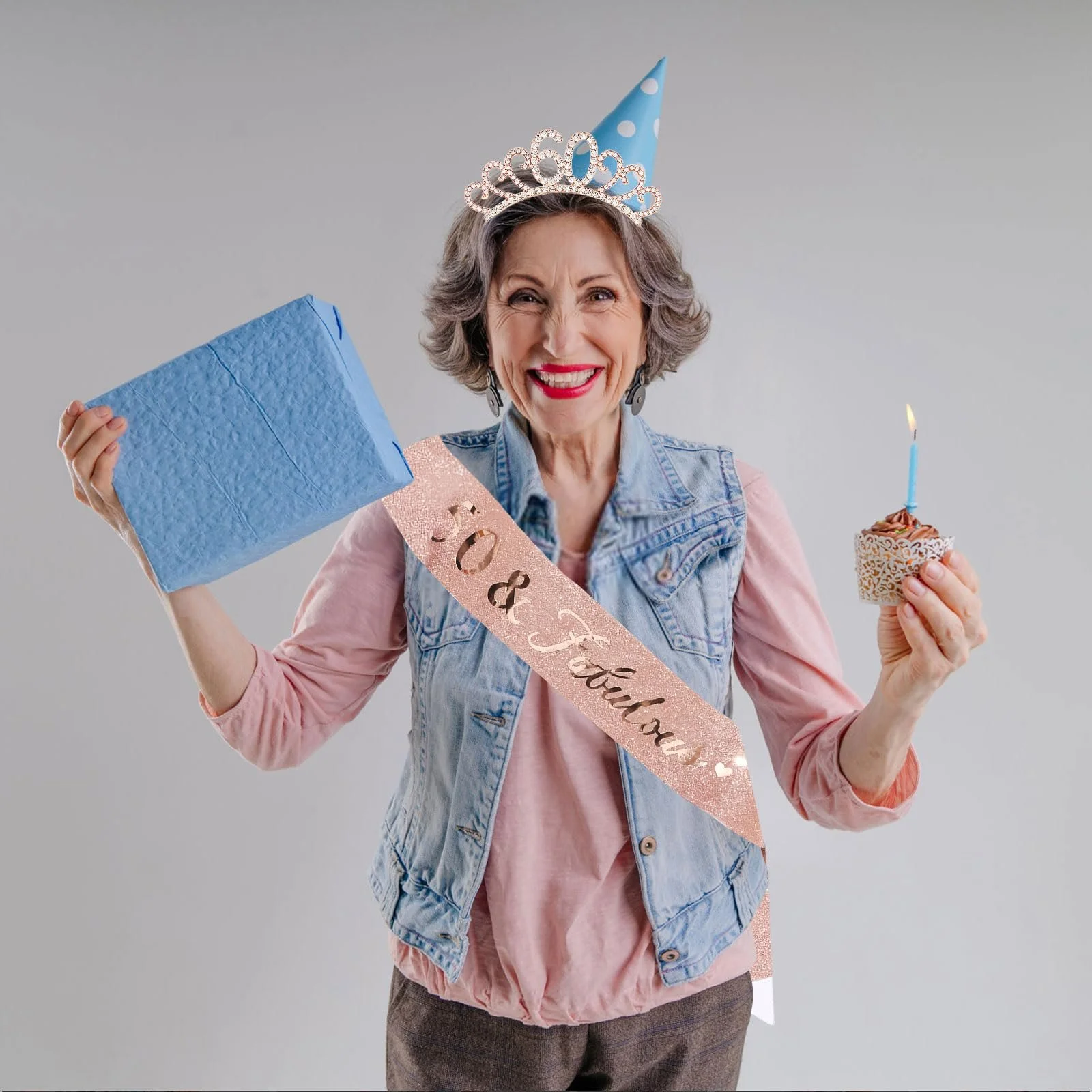 Обруч для волосся зі стразами, жіночий, вінтажний, фото №5