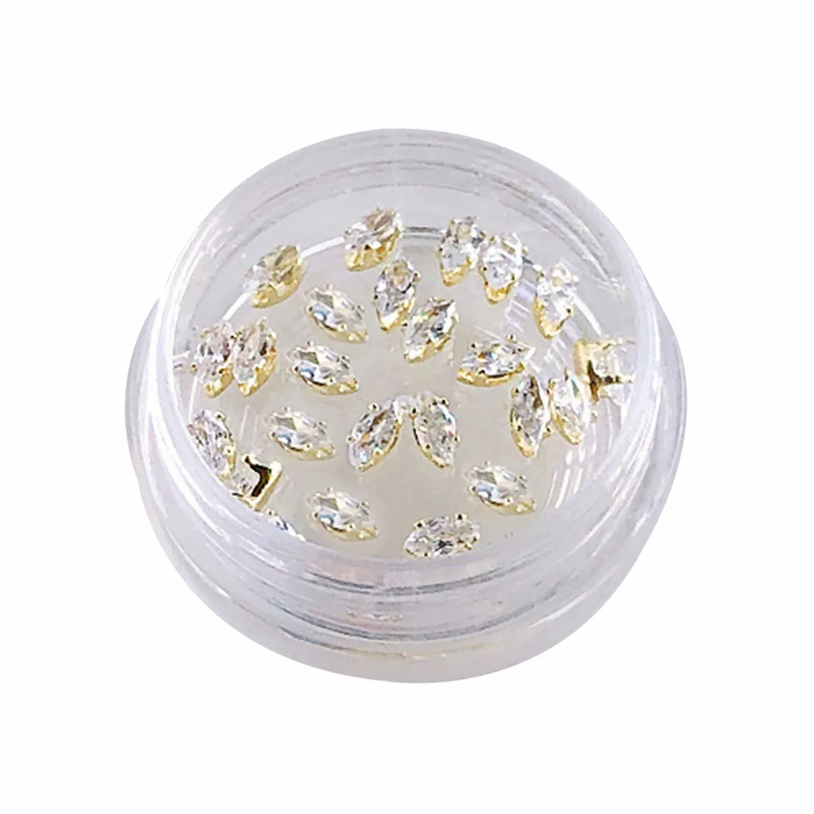 20шт/бокс Блискітки Кубічний цирконій Блискучі, фото №1