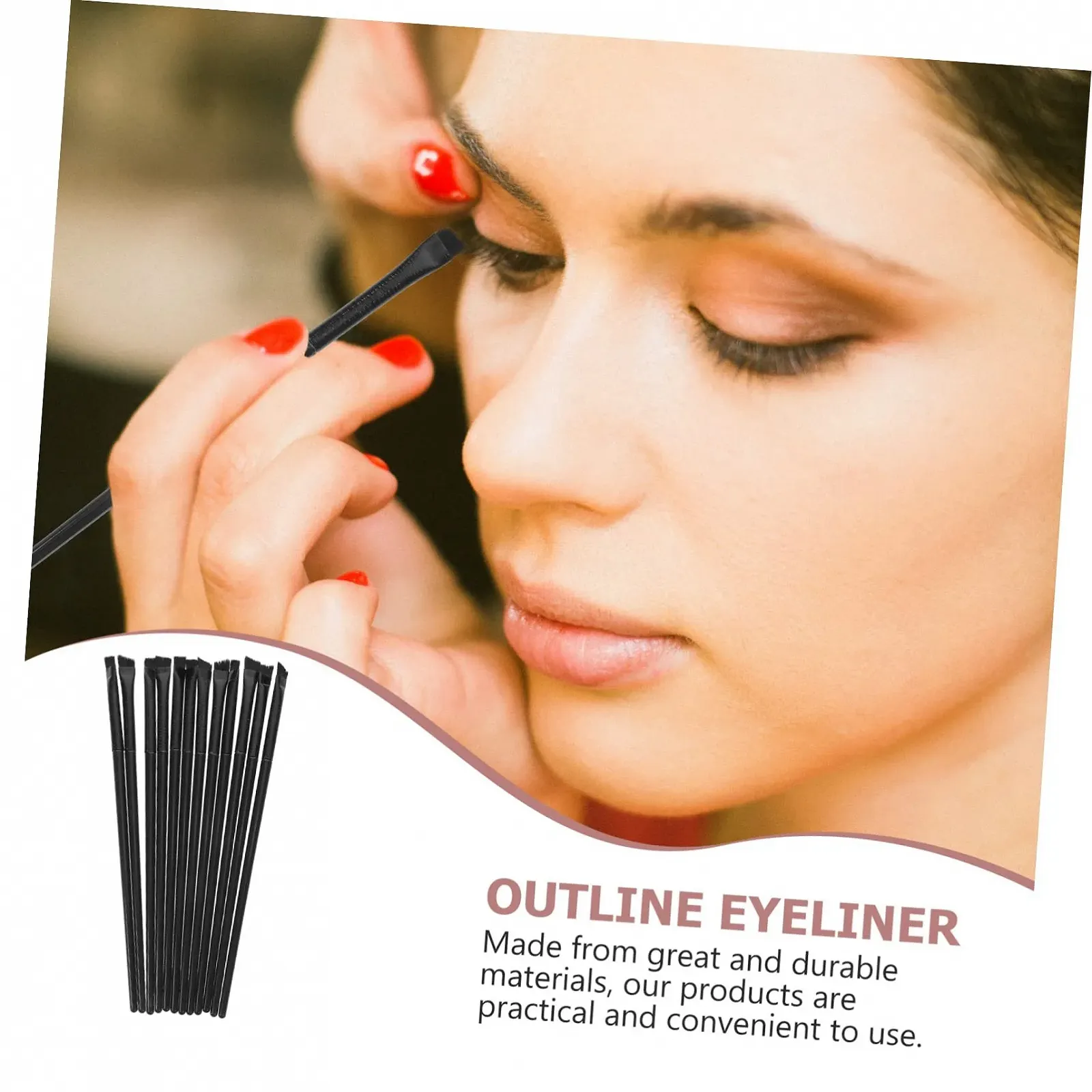 Пензлі для підводки FOMIYES, 24 шт, фото №4