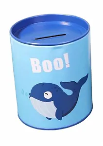 Копилка Ballena Boo! Unicorn детская металлическая с крышкой Animal Design - Фото 1