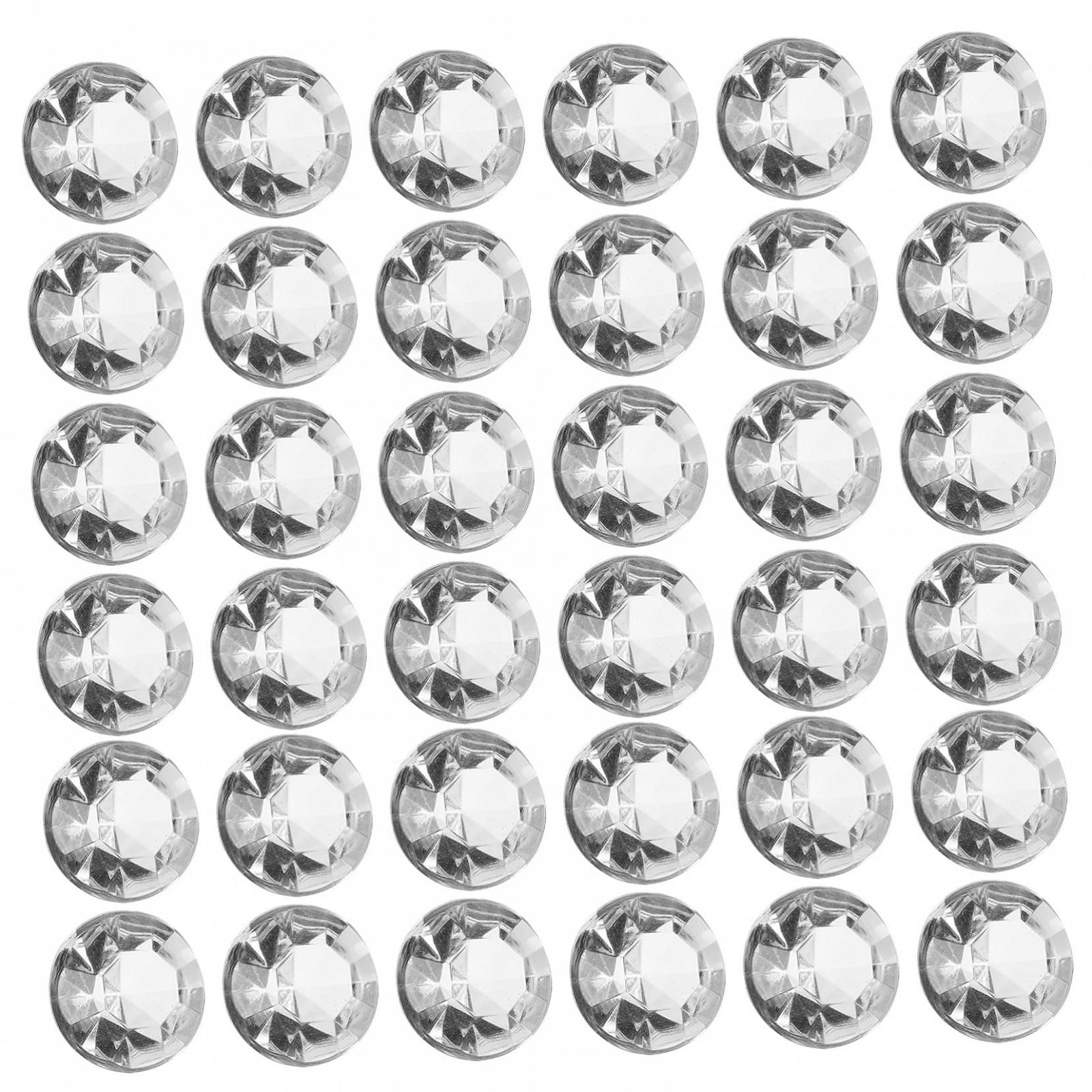 Стразы Акриловые прозрачные 12 мм, 500 шт, фото №1 Стразы Акриловые прозрачные 12 мм, 500 шт, фото №1