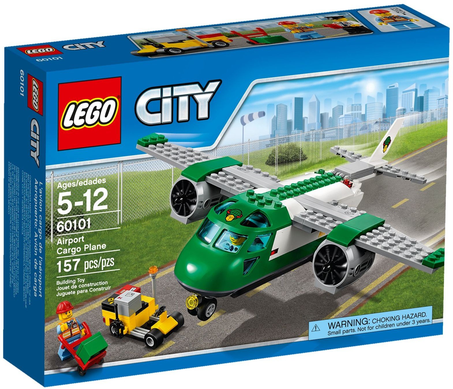 Игрушка конструктор LEGO City 60101 Cargo Plane, фото №3