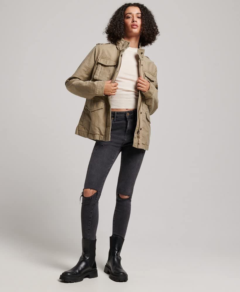 Куртка Superdry Militar Baby Женская, фото №4