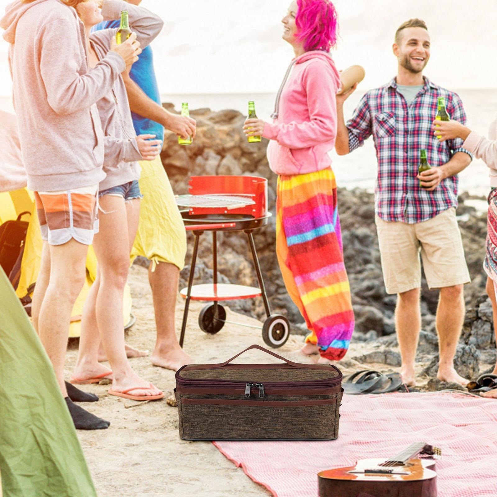 Сумка для зберігання Leling Portable Camping Spice Organiser Cutlery Utensil, фото №3