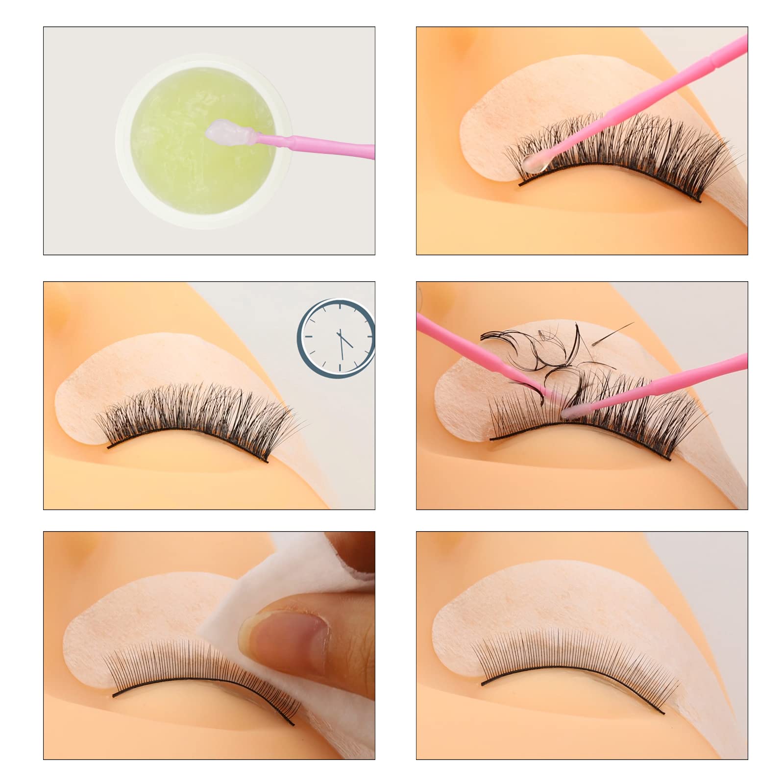 Крем EMEDA Glue Remover 10 г Eyelash Extension Gentle Quick Resolution, фото №4