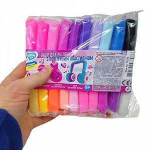 Набор воздушного пластилина 20 цветов [tsi236312-TSI] synthetic.ua - Фото 1