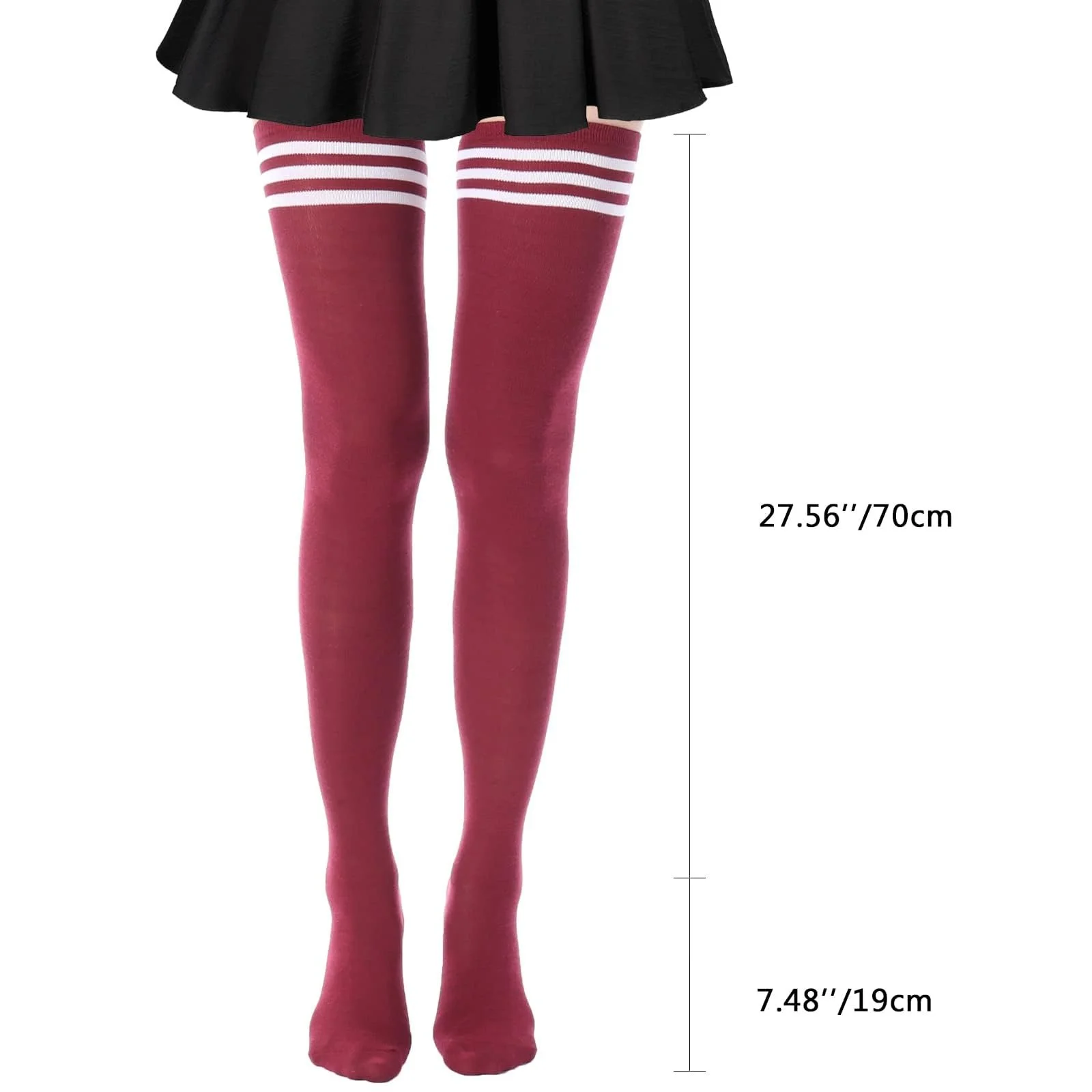 Шкарпетки DRESHOW Extra Lange Overknee Retro, фото №7