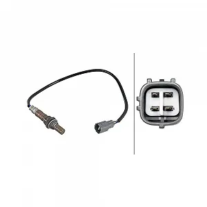 Лямбда-зонд HELLA 6PA 358 221-621 для TOYOTA, після каталізатора, до каталізатора - Фото 1